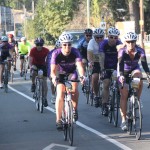 ALS Cycle of Hope riders in Tour De Victoria 2015